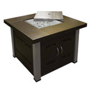 AZ Patio Heaters Square Fire Pit with Lid