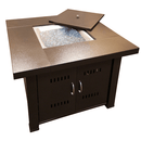 AZ Patio Heaters Square Fire Pit with Lid