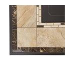 AZ Patio Heaters Square Tile Fire Pit in Bronze