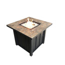 AZ Patio Heaters Square Tile Top Fire Pit