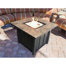 AZ Patio Heaters Square Tile Top Fire Pit