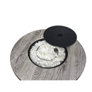 AZ Patio Heaters Wood Look Tile Top Fire Pit