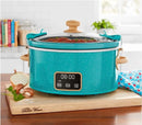 The Pioneer Woman 6 Qt Digital Slow Cooker with Locking Lid - Teal