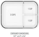 Glass Lunch Box - Purple