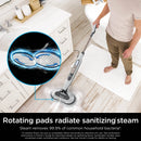 Steam & Scrub with Steam Blaster Technology Scrubbing and Sanitizing Hard Floor Steam Mop S8201