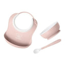 Baby Feeding Set, 3 pcs - Powder Pink