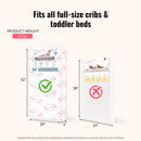 Twilight 80 Coil Spring Crib and Toddler Bed Mattress - Pink