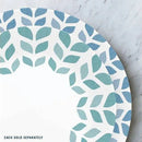 8.5" Salad Plates - Abstract Blue