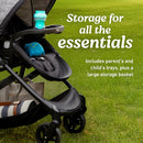 3-in-1 Travel System - Infant Car Seat Carrier, Stroller, Toddler Stroller