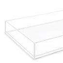 Acrylic Changing Tray - Clear Acrylic
