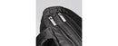 Quilted Tote with Lunch Compartment - Black