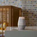 Portable White Noise Sound Machine - White and Grey