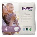 Bambo Nature Diapers, Disposable Baby Diapers, Skin-Friendly, Size 4, 15-31 lbs, 27 Count, 6 Packs, 162 Total