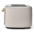 4-Slice Toaster with Touch-Activated Display, Porcini Taupe by Drew Barrymore