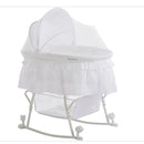 Portable 2-in-1 Bassinet & Cradle - White