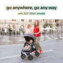 Caraway Whirl Full-Size Stroller - Shale