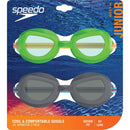 Junior Sprinter Swim Goggles - Black/Green