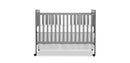 Carson Classic 3-in-1 Convertible Crib in Steel Grey Storm Grey