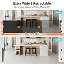 Retractable Baby/Dog Gate - Black