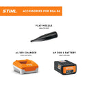 Stihl BGA 86 Handheld Battery Blower (Battery & Charger Sold Separately)