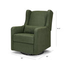 Arlo Recliner and Swivel Glider - Forest Green Linen