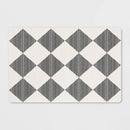 1'8"x2'6" Low Profile Kitchen Mat Black Diamond - Room Essentials™