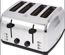 BLACK+DECKER ET304-B5 Stainless Steel Cool Touch 4 Slice Toaster, 220V (Not For USA)