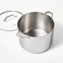 16qt Stainless Steel Stock Pot - Silver