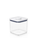 POP 2.8qt Plastic Big Square Airtight Food Storage Container Clear