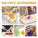 Electric Hand Mixer with 5 PCS Mixing Bowls Set