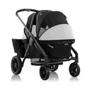 Pivot Xplore Dreamz Stroller Wagon With Infant Car Seat Adapter - Jetsetter Black
