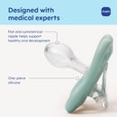 Comfort Baby Pacifiers - Grey Green