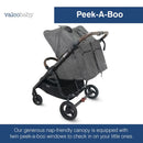Trend Duo Lightweight Double Stroller - Charcoal