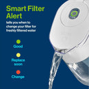 Water Pitcher Dispenser with Elite Water Filter - White