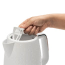 Electric Tea Kettle - White & Chrome