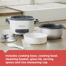 14-Cup Rice Cooker - White