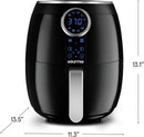GAF575 5-Quart Digital Air Fryer - Black