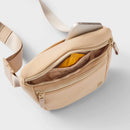 Faux Neoprene Fanny Pack - Tan