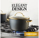 Forged Induction 8pc Ceramic Nonstick Cookware Set