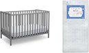 Heartland 4-in-1 Convertible Crib - Gray