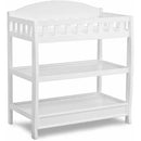 Infant Changing Table with Pad - White