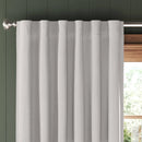 50"x63" Blackout Velvet Curtain Panel - Silver