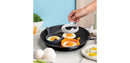 Ototo 3pc Pancats Egg Rings Silicone Pancake and Egg Cooker Set