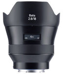 Open Box Zeiss 18mm F2.8 Batis Lens for Sony FE  Mount