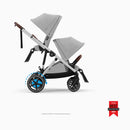 Second Seat for eGazelle and Gazelle S Strollers - Stone Grey