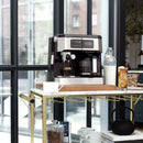 All-In-One Combination Coffee and Espresso Machine - Black