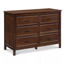 Charlie 6-Drawer Double Dresser - Espresso