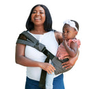Comfy Hold Cross-Body Hip Seat Baby Carrier - Dark Gray