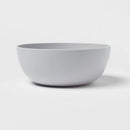 16pc Plastic Dishware Set - Gray