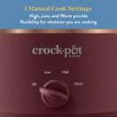 4.5qt Manual Slow Cooker - Red